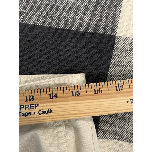 GAP Girlfriend Jogger Pants Tapered Elastic Zip Ankle Khaki 12 Streetwear - Picture 7 of 11